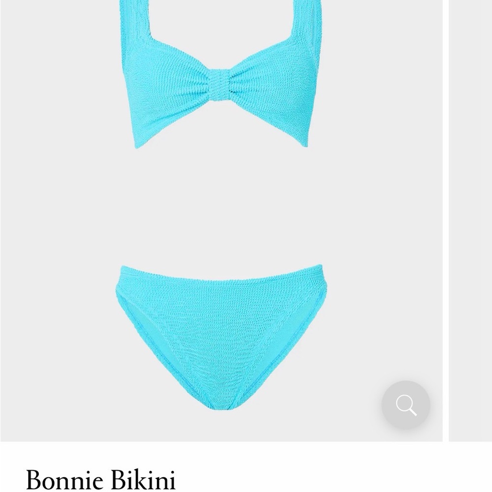 Hunza G Bonnie Bikini in Bright Aqua
